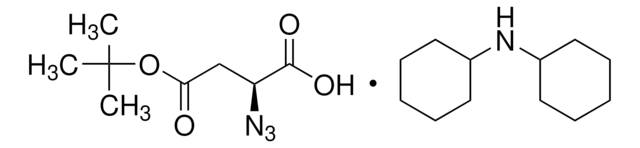 (S)-(&#8722;)-4-tert-Butyl hydrogen 2-azidosuccinate (dicyclohexylammonium) salt &#8805;98.0%