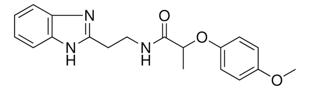 N-(2-(1H-BENZIMIDAZOL-2-YL)ETHYL)-2-(4-METHOXYPHENOXY)PROPANAMIDE AldrichCPR