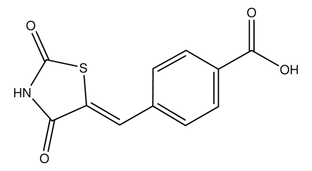 4-[(2,4-Dioxo-1,3-thiazolidin-5-ylidene)methyl]benzoic acid