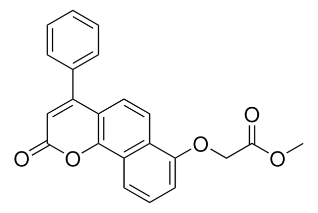 METHYL ((2-OXO-4-PHENYL-2H-BENZO(H)CHROMEN-7-YL)OXY)ACETATE AldrichCPR