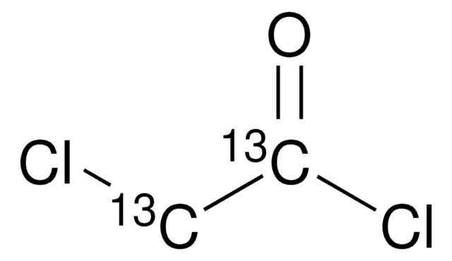 Chloroacetyl chloride-13C2 99 atom % 13C, 99% (CP)