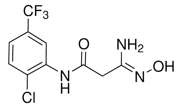 (3E)-3-Amino-N-[2-chloro-5-(trifluoromethyl)phenyl]-3-(hydroxyimino)propanamide AldrichCPR