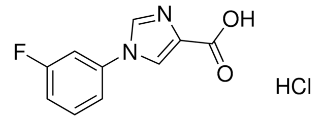 1-(3-Fluorophenyl)-1H-imidazole-4-carboxylic acid hydrochloride AldrichCPR