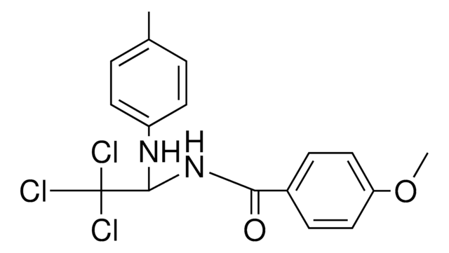 4-METHOXY-N-(2,2,2-TRICHLORO-1-P-TOLYLAMINO-ETHYL)-BENZAMIDE AldrichCPR