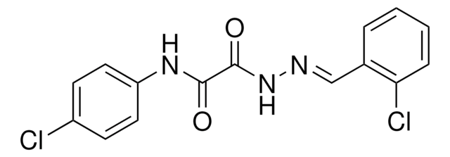 2-(2-(2-CHLOROBENZYLIDENE)HYDRAZINO)-N-(4-CHLOROPHENYL)-2-OXOACETAMIDE AldrichCPR