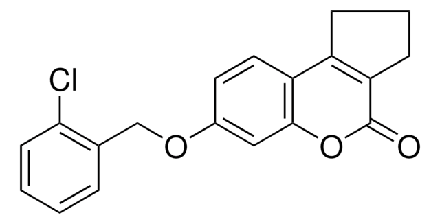 7-((2-CHLOROBENZYL)OXY)-2,3-DIHYDROCYCLOPENTA(C)CHROMEN-4(1H)-ONE AldrichCPR