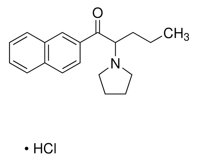 Naphyrone hydrochloride 1.0&#160;mg/mL in methanol (as free base), ampule of 1&#160;mL, certified reference material, Cerilliant&#174;