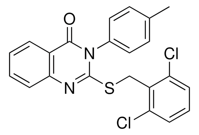 2-((2,6-DICHLOROBENZYL)THIO)-3-(4-METHYLPHENYL)-4(3H)-QUINAZOLINONE AldrichCPR