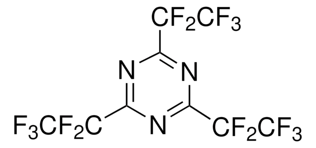 2,4,6-Tris(pentafluoroethyl)-1,3,5-triazine analytical standard, suitable for mass spectrometry (MS)