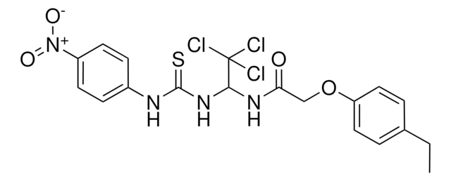 2-(4-ETHYLPHENOXY)-N-(2,2,2-TRICHLORO-1-{[(4-NITROANILINO)CARBOTHIOYL]AMINO}ETHYL)ACETAMIDE AldrichCPR