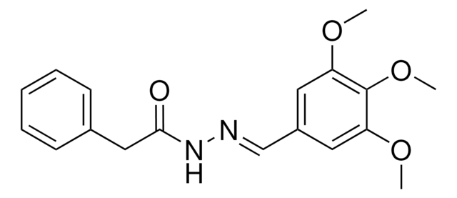 2-PHENYL-N'-(3,4,5-TRIMETHOXYBENZYLIDENE)ACETOHYDRAZIDE AldrichCPR