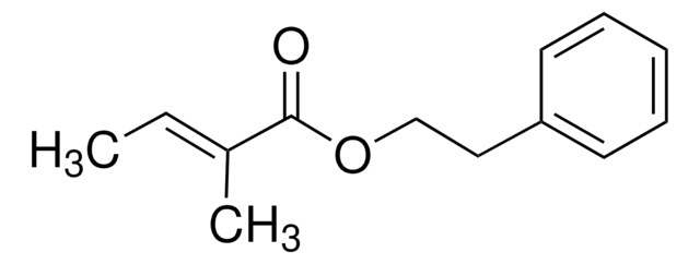 Phenethyl tiglate &#8805;95%, stabilized, FG