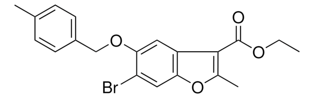 ETHYL 6-BROMO-2-METHYL-5-((4-METHYLBENZYL)OXY)-1-BENZOFURAN-3-CARBOXYLATE AldrichCPR