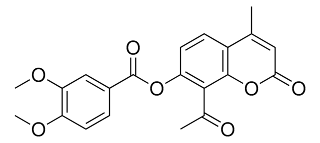 8-ACETYL-4-METHYL-2-OXO-2H-CHROMEN-7-YL 3,4-DIMETHOXYBENZOATE AldrichCPR