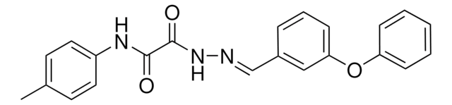 N-(4-METHYLPHENYL)-2-OXO-2-(2-(3-PHENOXYBENZYLIDENE)HYDRAZINO)ACETAMIDE AldrichCPR