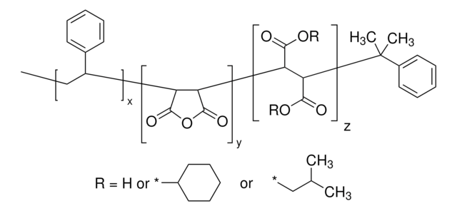 Poly(styrene-co-maleic anhydride), partial cyclohexyl/isopropyl ester, cumene terminated average Mn ~1,700 by GPC