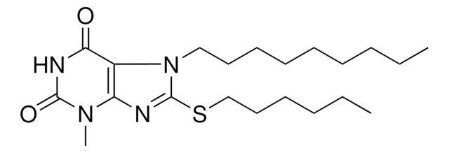 8-HEXYLSULFANYL-3-METHYL-7-NONYL-3,7-DIHYDRO-PURINE-2,6-DIONE AldrichCPR