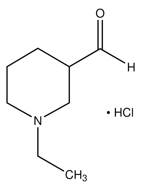 1-Ethylpiperidine-3-carbaldehyde hydrochloride AldrichCPR