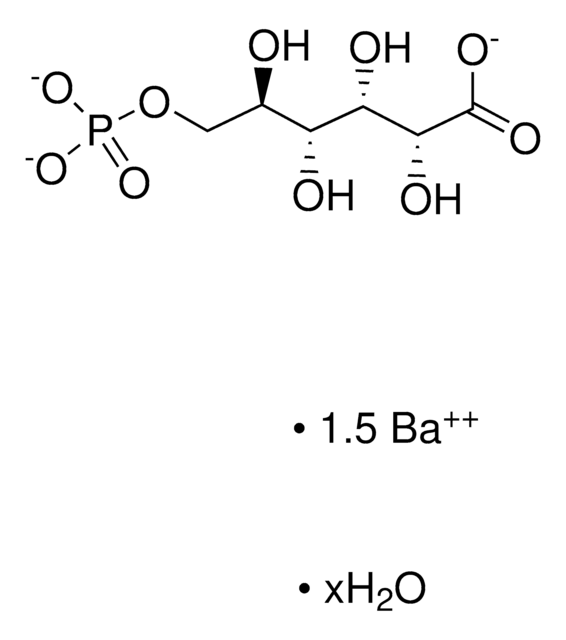 6-Phosphogluconic acid barium salt hydrate Grade VI, &#8805;90%, powder