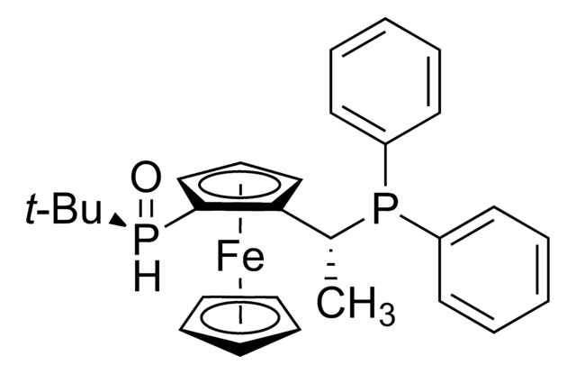 (SP)-1-[(R)-tert-Butylphosphinoyl]-2-[(R)-1-(diphenylphosphino)ethyl]ferrocene 97%