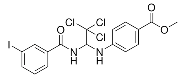 METHYL 4-((2,2,2-TRICHLORO-1-((3-IODOBENZOYL)AMINO)ETHYL)AMINO)BENZOATE AldrichCPR