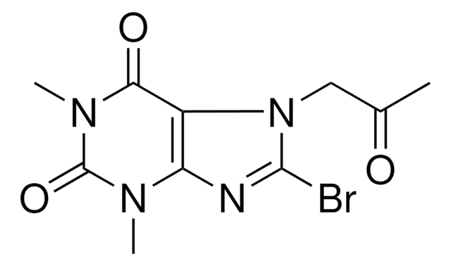 8-BROMO-1,3-DIMETHYL-7-(2-OXOPROPYL)-3,7-DIHYDRO-1H-PURINE-2,6-DIONE AldrichCPR