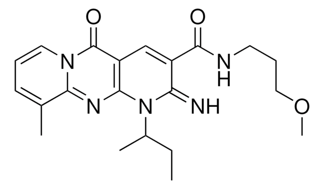 1-SEC-BUTYL-2-IMINO-N-(3-METHOXYPROPYL)-10-METHYL-5-OXO-1,5-DIHYDRO-2H-DIPYRIDO[1,2-A:2,3-D]PYRIMIDINE-3-CARBOXAMIDE AldrichCPR