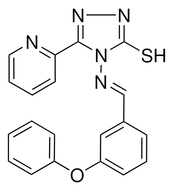 4-((3-PHENOXYBENZYLIDENE)AMINO)-5-(2-PYRIDINYL)-4H-1,2,4-TRIAZOLE-3-THIOL AldrichCPR