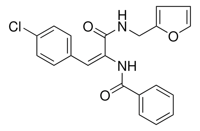 N-(2-(4-CHLORO-PHENYL)-1-((FURAN-2-YLMETHYL)-CARBAMOYL)-VINYL)-BENZAMIDE AldrichCPR