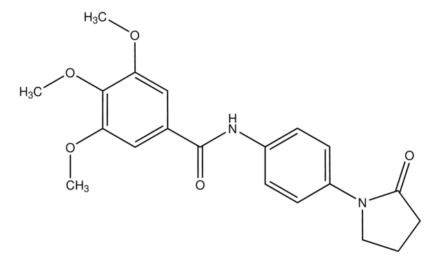 3,4,5-Trimethoxy-N-(4-(2-oxopyrrolidin-1-yl)phenyl)benzamide