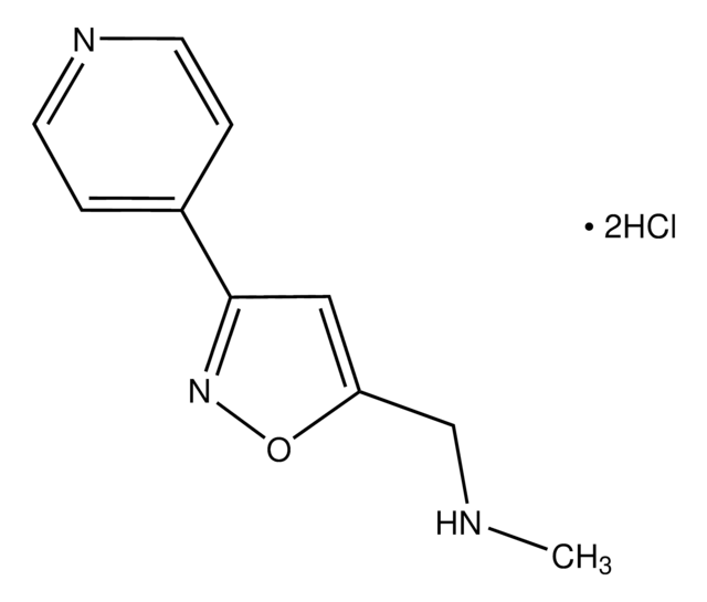 N-Methyl-1-(3-pyridin-4-ylisoxazol-5-yl)methanamine dihydrochloride AldrichCPR