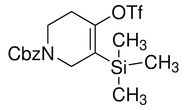 Benzyl 4-(trifluoromethylsulfonyloxy)-3-(trimethylsilyl)-5,6-dihydropyridine-1(2H)-carboxylate