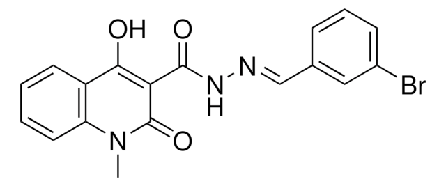 N'-(3-BROMOBENZYLIDENE)-4-HO-1-ME-2-OXO-1,2-DIHYDRO-3-QUINOLINECARBOHYDRAZIDE AldrichCPR