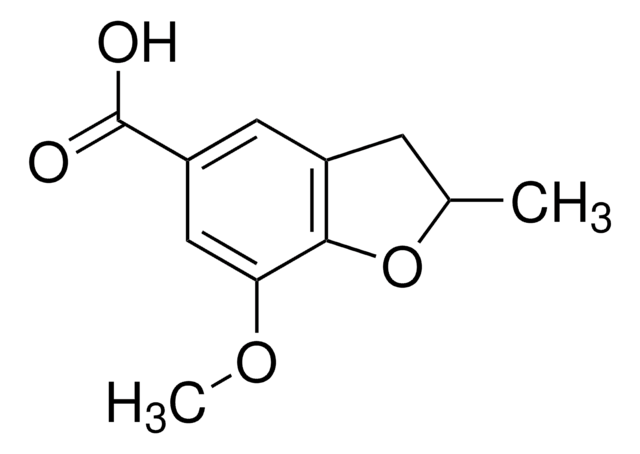 7-METHOXY-2-METHYL-2,3-DIHYDRO-1-BENZOFURAN-5-CARBOXYLIC ACID AldrichCPR