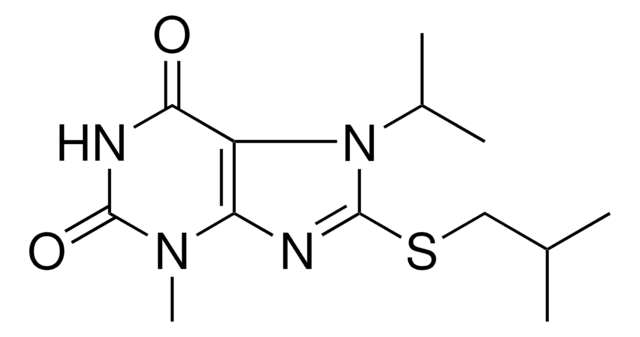 8-ISOBUTYLSULFANYL-7-ISOPROPYL-3-METHYL-3,7-DIHYDRO-PURINE-2,6-DIONE AldrichCPR