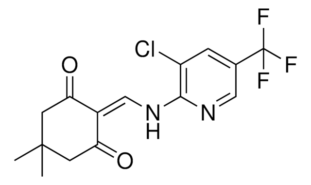 2-({[3-CHLORO-5-(TRIFLUOROMETHYL)-2-PYRIDINYL]AMINO}METHYLENE)-5,5-DIMETHYL-1,3-CYCLOHEXANEDIONE AldrichCPR