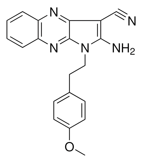 2-AMINO-1-(2-(4-METHOXYPHENYL)ETHYL)-1H-PYRROLO(2,3-B)QUINOXALINE-3-CARBONITRILE AldrichCPR