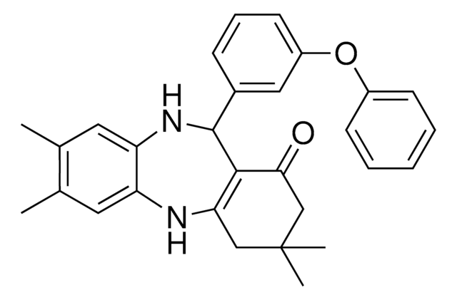 3,3,7,8-TETRAMETHYL-11-(3-PHENOXYPHENYL)-2,3,4,5,10,11-HEXAHYDRO-1H-DIBENZO[B,E][1,4]DIAZEPIN-1-ONE AldrichCPR