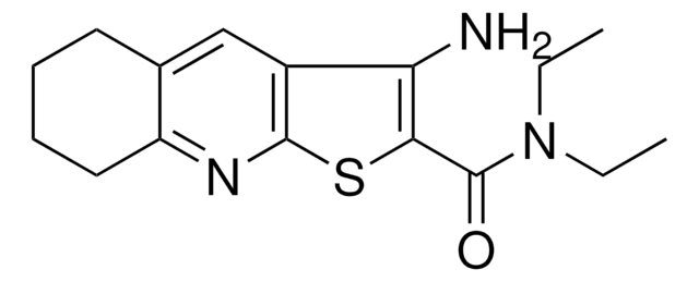 3-AMINO-N,N-DIETHYL-5,6,7,8-TETRAHYDROTHIENO(2,3-B)QUINOLINE-2-CARBOXAMIDE AldrichCPR