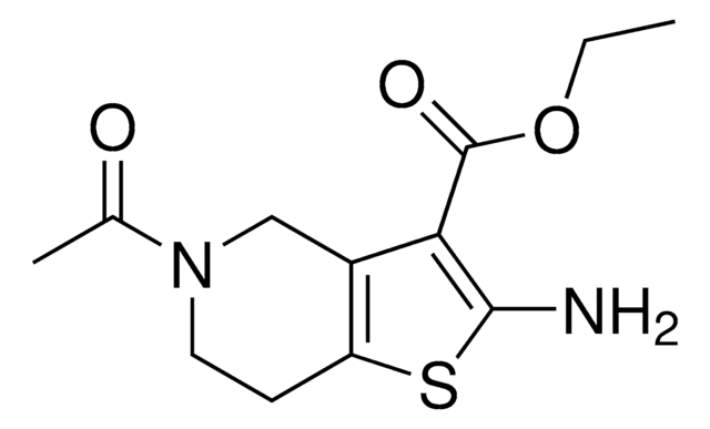 Ethyl 5-acetyl-2-amino-4,5,6,7-tetrahydrothieno[3,2-c]pyridine-3-carboxylate AldrichCPR