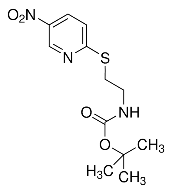 tert-Butyl (2-((5-nitropyridin-2-yl)thio)ethyl)carbamate AldrichCPR