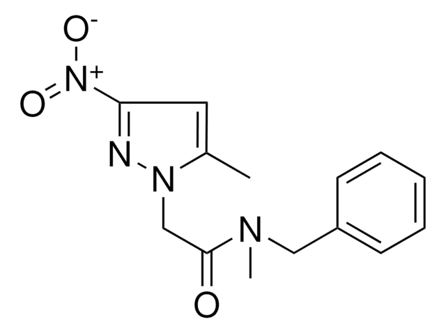 N-BENZYL-N-METHYL-2-(5-METHYL-3-NITRO-PYRAZOL-1-YL)-ACETAMIDE AldrichCPR