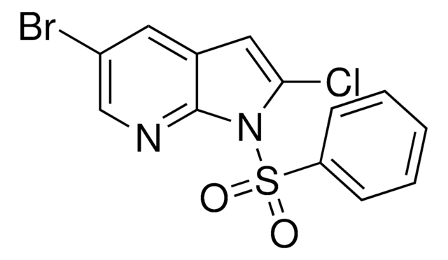 5-Bromo-2-chloro-1-(phenylsulfonyl)-1H-pyrrolo[2,3-b]pyridine AldrichCPR