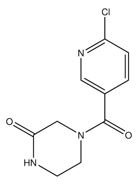 4-[(6-Chloropyridin-3-yl)carbonyl]piperazin-2-one