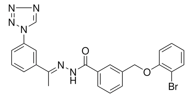 3-((2-BROMOPHENOXY)ME)-N'-(1-(3-(1H-TETRAAZOL-1-YL)PH)ETHYLIDENE)BENZOHYDRAZIDE AldrichCPR