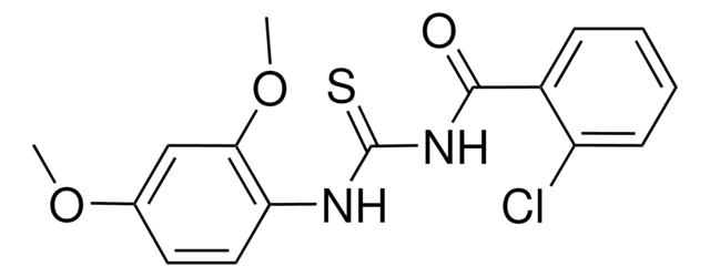 1-(2-CHLOROBENZOYL)-3-(2,4-DIMETHOXYPHENYL)-2-THIOUREA AldrichCPR