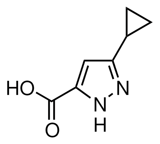 3-Cyclopropylpyrazole-5-carboxylic acid 97%