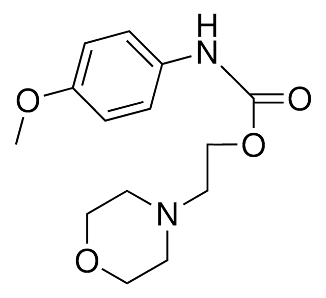 2-MORPHOLINOETHYL N-(4-METHOXYPHENYL)CARBAMATE AldrichCPR