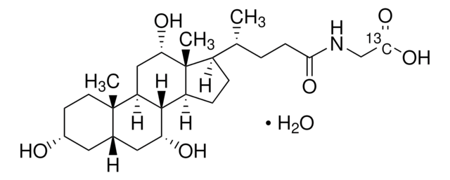 Glykocholsäure-(glycin-1-13C) Monohydrat 99 atom % 13C