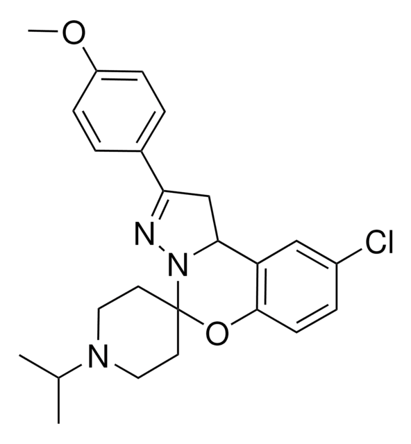 9-CHLORO-1'-ISOPROPYL-2-(4-METHOXYPHENYL)-1,10B-DIHYDROSPIRO[BENZO[E]PYRAZOLO[1,5-C][1,3]OXAZINE-5,4'-PIPERIDINE] AldrichCPR